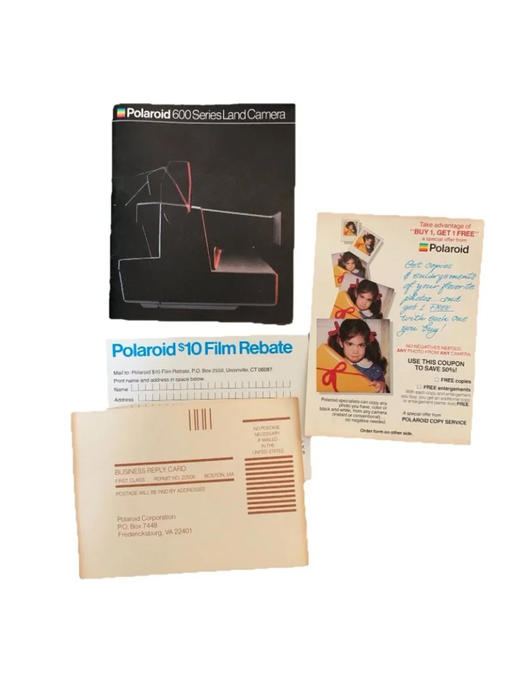 Polaroid vtg rainbow